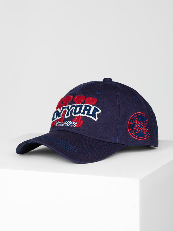 Men's Snapback Cap Navy Blue Bolf CZ17