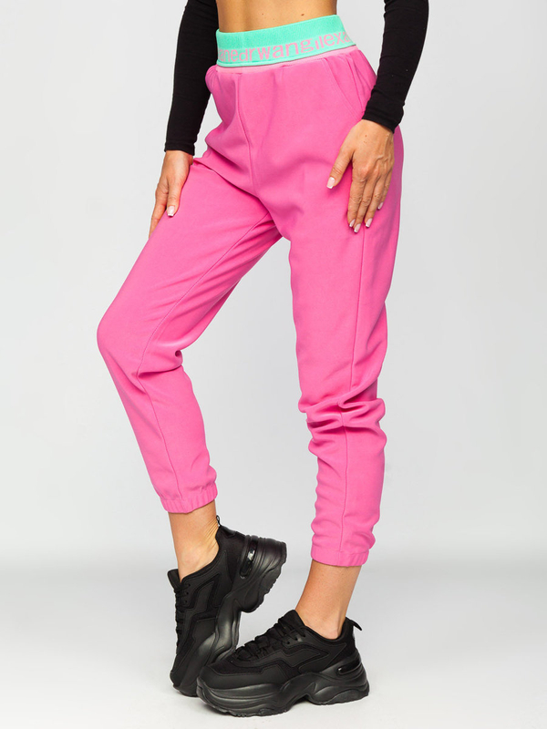 Women's Sweatpants Pink Bolf H1007A