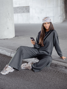 Women’s 2-Piece Sport Outfit masełko Graphite Bolf 821111