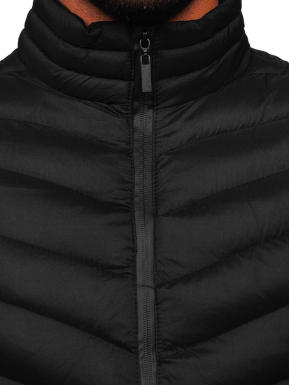 Men's Quilted Gilet Black Bolf 5M752