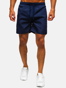 Men’s Swimming Trunks Navy blue Bolf QD28