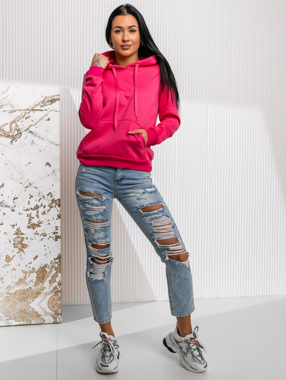 Women’s Kangaroo Sweatshirt Fuchsia Bolf W02A1