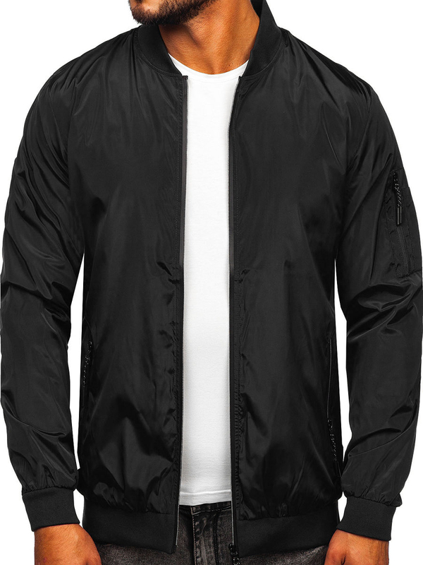 Men's Lightweight Jacket Black Bolf W3908