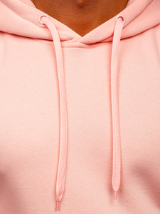 Men's Kangaroo Hoodie Light Pink Bolf 2009-38
