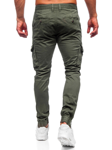 Men's Cargo Joggers Khaki Bolf 77322