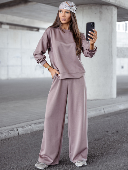 Women’s 2-Piece Sport Outfit masełko Cappuccino Bolf 821111