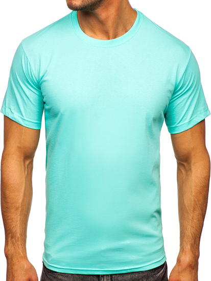 Men's Basic Cotton T-shirt Mint Bolf 192397