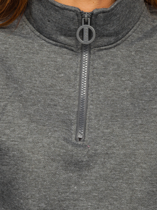 Women's Sweatshirt Graphite Bolf KSW2023