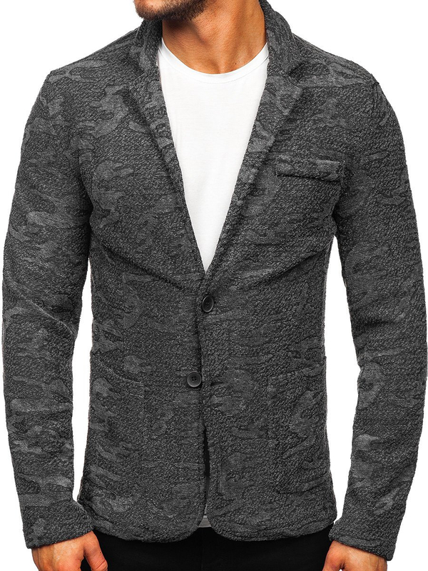 Men's Casual Blazer Graphite Bolf KS-7309