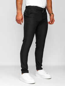 Men’s Elegant Pants Black Bolf 0031