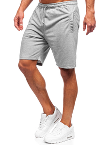 Men's Sweat Shorts Grey Bolf 8K100