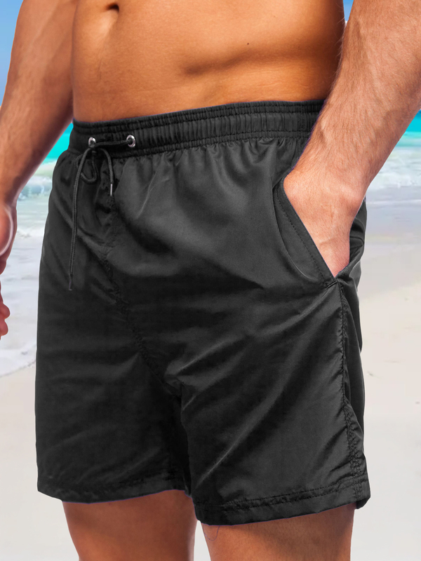 Men's Swimming Shorts Black Bolf YW07002