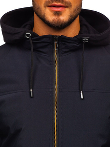 Men’s Transitional Jacket Navy Blue Bolf 5985