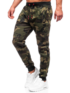Men's Sweatpants Camo-Khaki Bolf KZ15