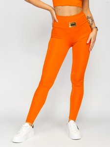 Women’s 2-Piece Sport Outfit Orange Bolf 022A1