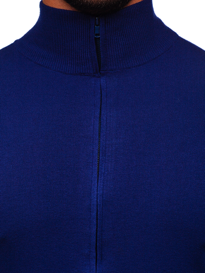 Men's Zip Sweater Indigo Bolf MM6004