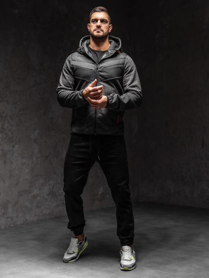 Men's Lightweight Jacket Black-Orange Bolf BKS2153