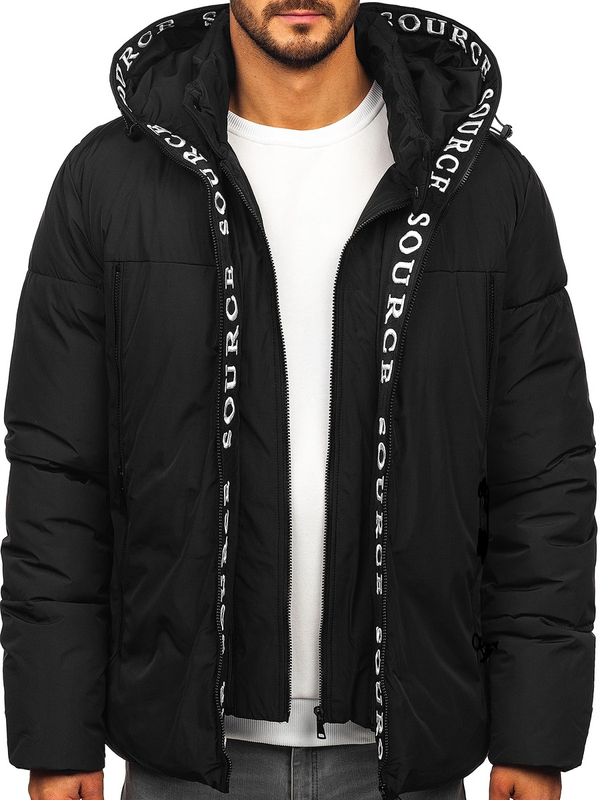 Men’s Winter Jacket Black Bolf 22M330