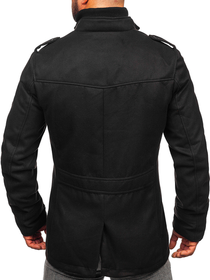 Men's Coat Black Bolf 8856