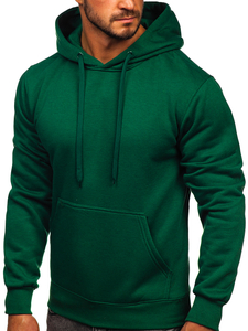 Men's Kangaroo Hoodie Dark Green Bolf 2009