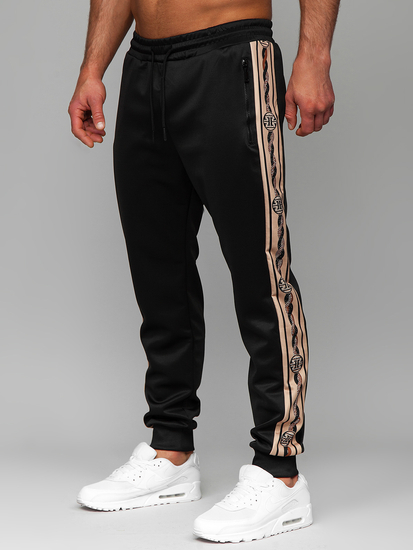 Men's Tracksuit with hood Black Bolf 3A167