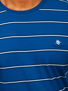 Men's T-shirt Blue Bolf 14952
