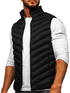 Men's Quilted Gilet Black Bolf 5M752