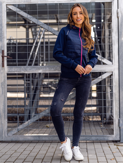 Women's Lightweight Jacket Navy blue Bolf KSW4009A