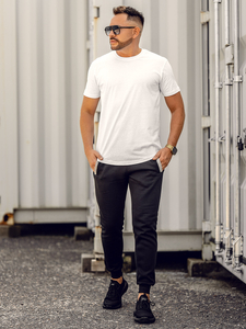 Men's Longline Basic T-shirt White Bolf 14290A