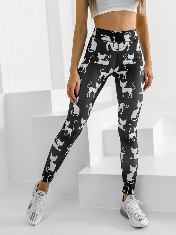 Women's Leggings Black Bolf 20703