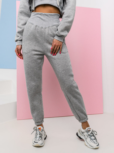 Women's 2-Piece Oversize Tracksuit Grey Bolf 8C68