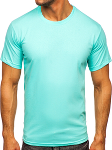 Men's Basic Cotton T-shirt Mint Bolf 192397