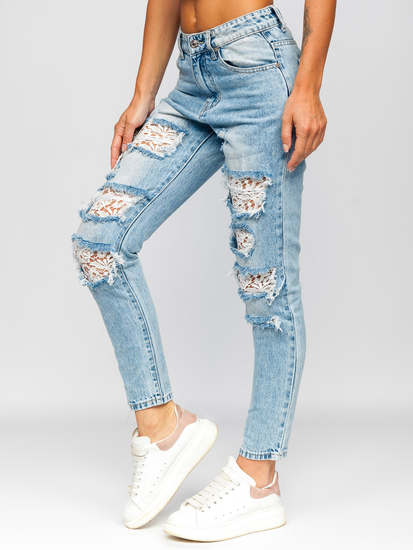 Women's Jeans Blue Bolf H8607-1