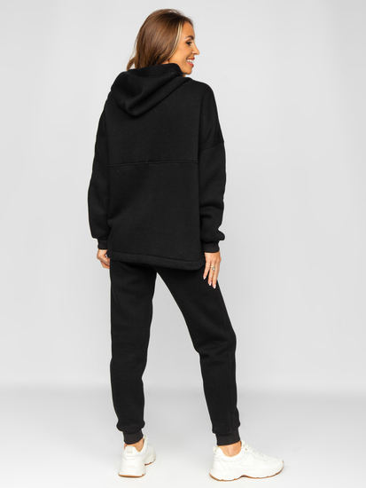 Women's 2-Piece Tracksuit Black Bolf 8029