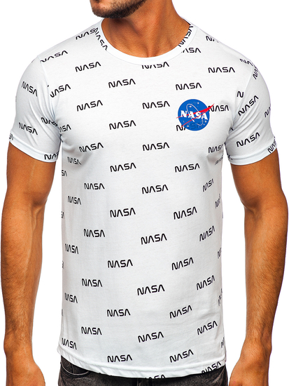 Men's Printed T-shirt White Bolf 14950
