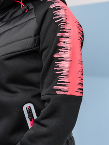 Women's Lightweight Jacket with hood Black Bolf KSW4007