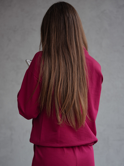 Women’s 2-Piece Sport Outfit Claret Bolf 82162