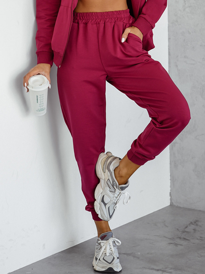 Women’s 2-Piece Sport Outfit z kapturem Claret Bolf 821110