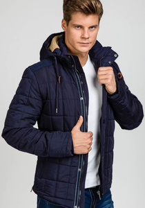 Men's Winter Jacket Navy Blue Bolf 1672