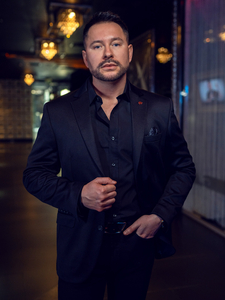 Men’s Casual Blazer Black Bolf 026A