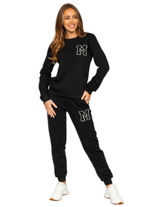 Women's 2-Piece Tracksuit Black Bolf VE22