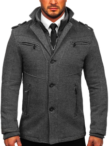 Men's Winter Jacket Grey Bolf 88803