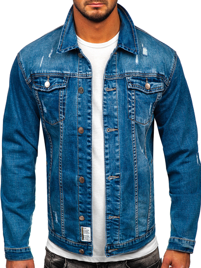 Men's Denim Jacket Blue Bolf MJ500B