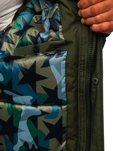 Men's Winter Jacket Green Bolf 1770