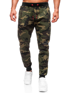 Men's Sweatpants Camo-Khaki Bolf KZ15
