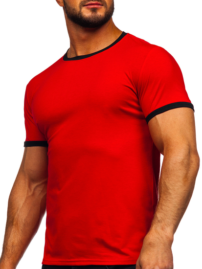 Men's Basic T-shirt Red Bolf 8T83