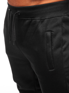 Men's Jogger Sweatpants Black Bolf XW06