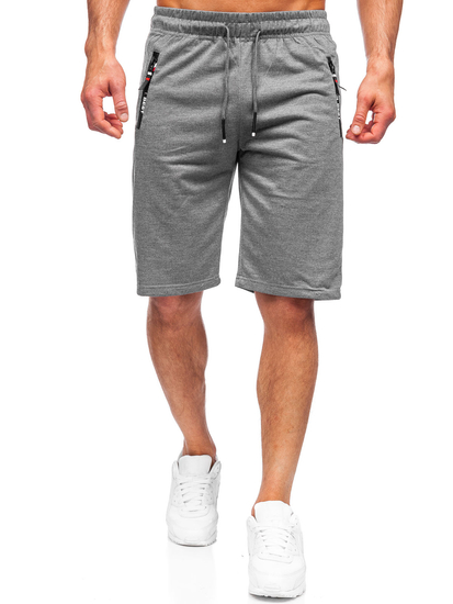 Men's Sweat Shorts Graphite Bolf JX503