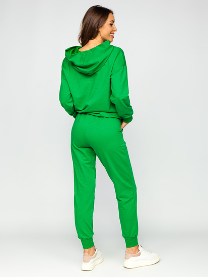 Women's 2-Piece Tracksuit Green Bolf VE43