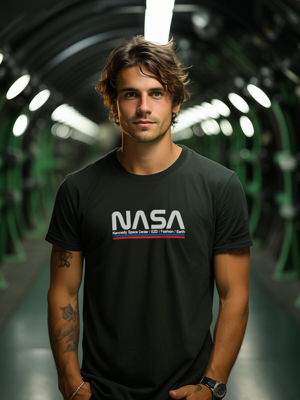 Men's Cotton Printed T-shirt Black Bolf 14749A2